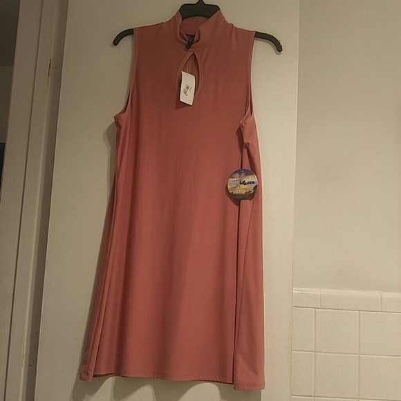 Bebop Deep Rose Dress - Picture 3 of 5